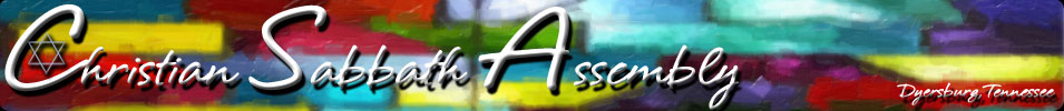 Christian Sabbath Assembly Banner